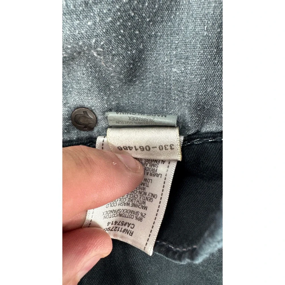 True Religion Pants Mens 32 Blue Straight Leg Flap Pocket Horseshoe Streetwear
